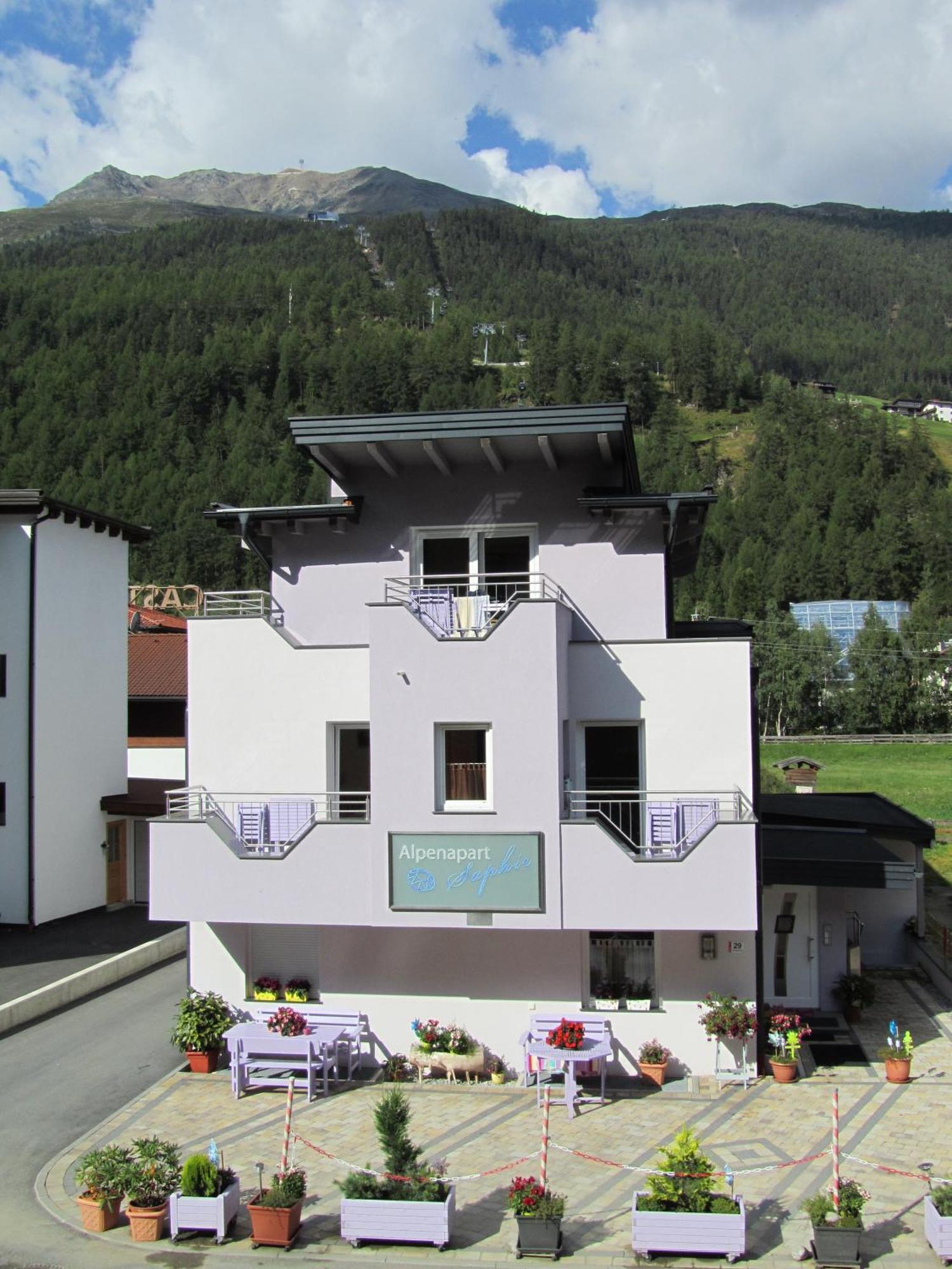 Alpenapart Saphir Sölden Exteriér fotografie